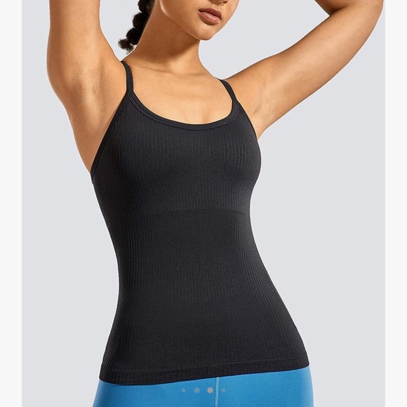 CRZ YOGA Ribbed Workout Tank Top - Picture 1 of 3